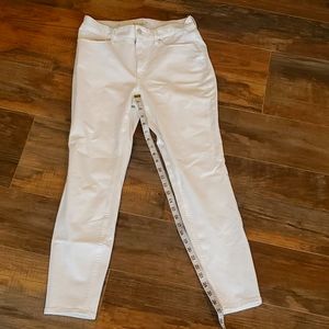 WHBM white jeans